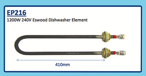 1200W 240V ESWOOD DISHWASHER ELEMENT EP216