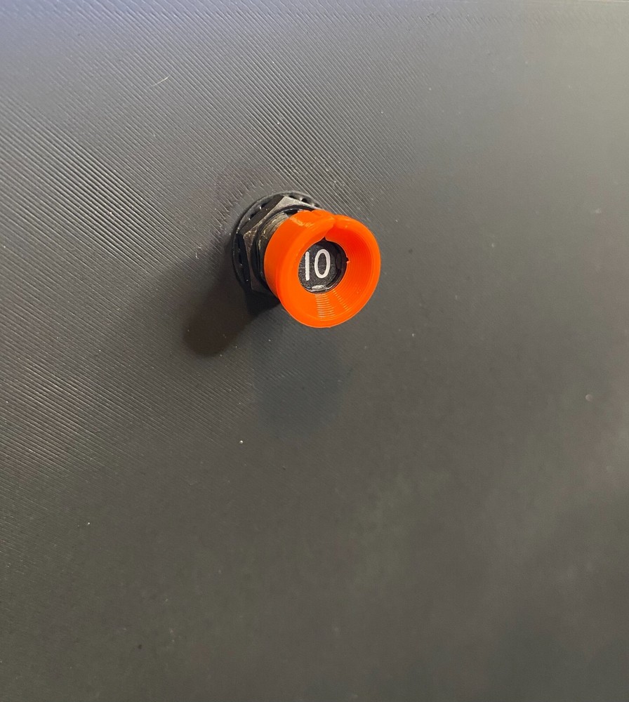 AvGo Solutions Aircraft Circuit Breaker Collar - Orange