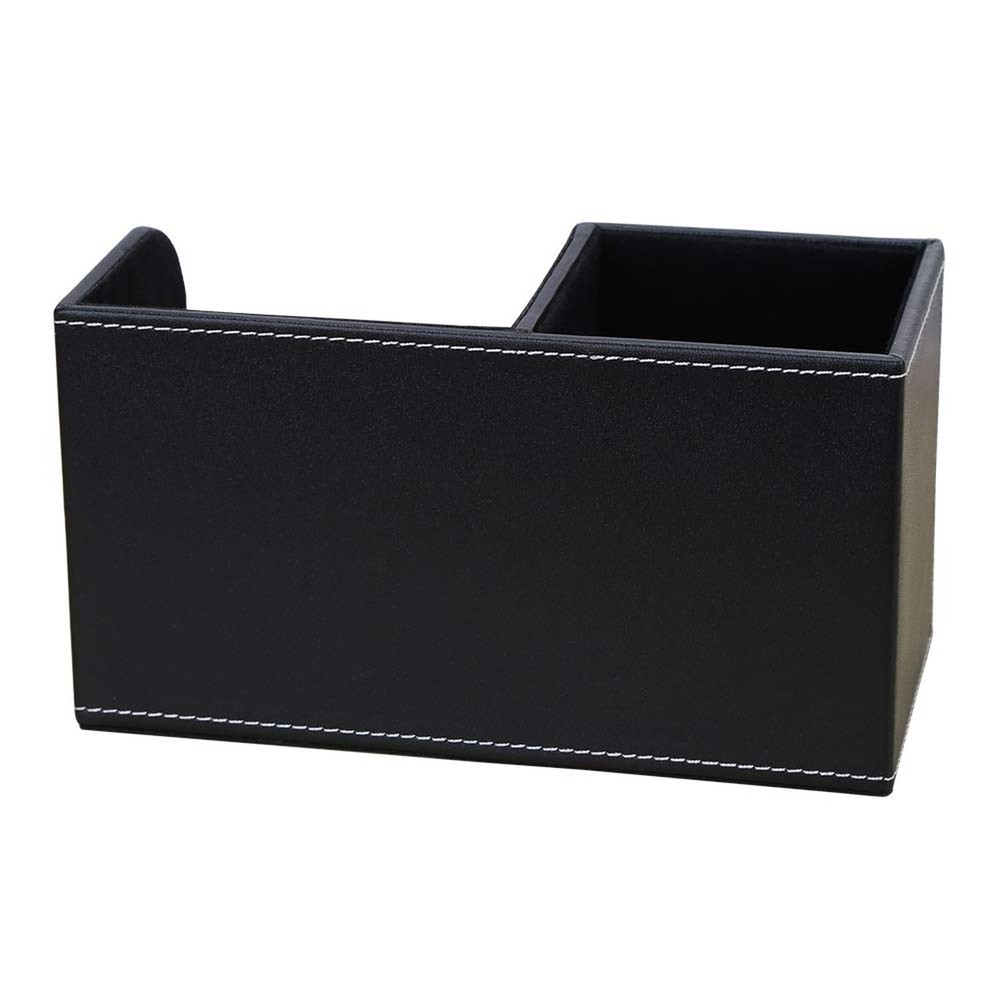 KINGFOM Desk Organizer Office Supplies Caddy Pu Leather Multi-function Storag...