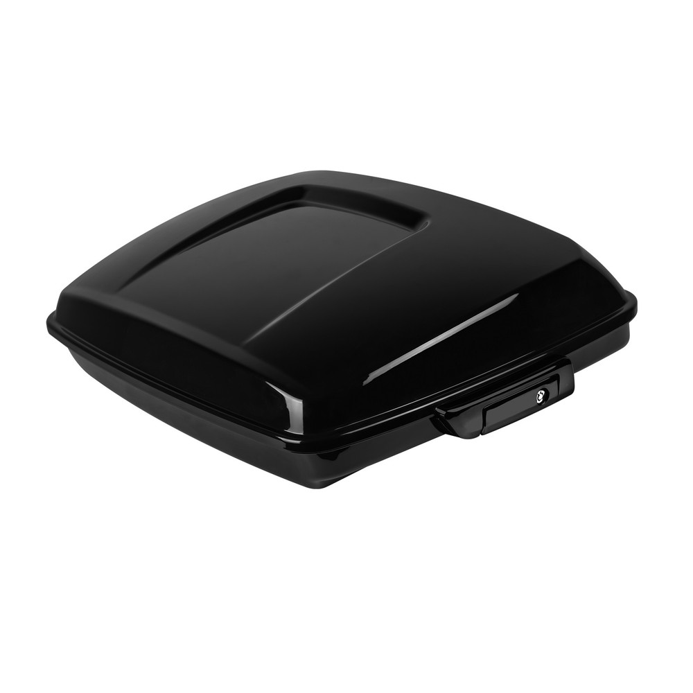 7.5" Chopped Razor Pack Trunk w/ padding For Harley Touring Electra Glide 14-25