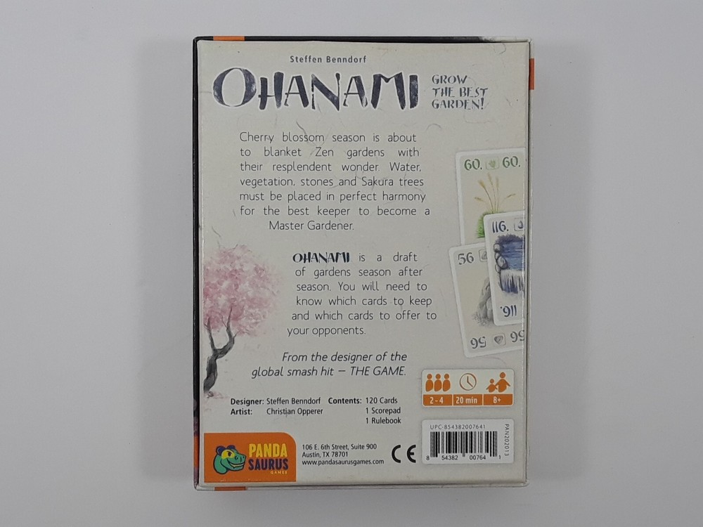 PandaSaurus Ohanami Card Game - 100% COMPLETE