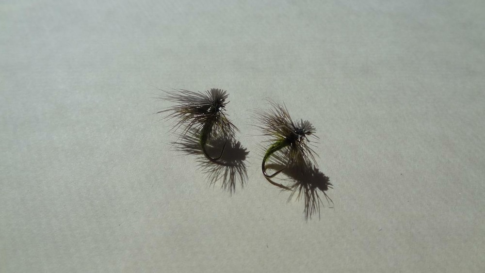 1 DOZ DF-6 DELTA CADDIS (SELECT YOUR SIZE) DRY FLY