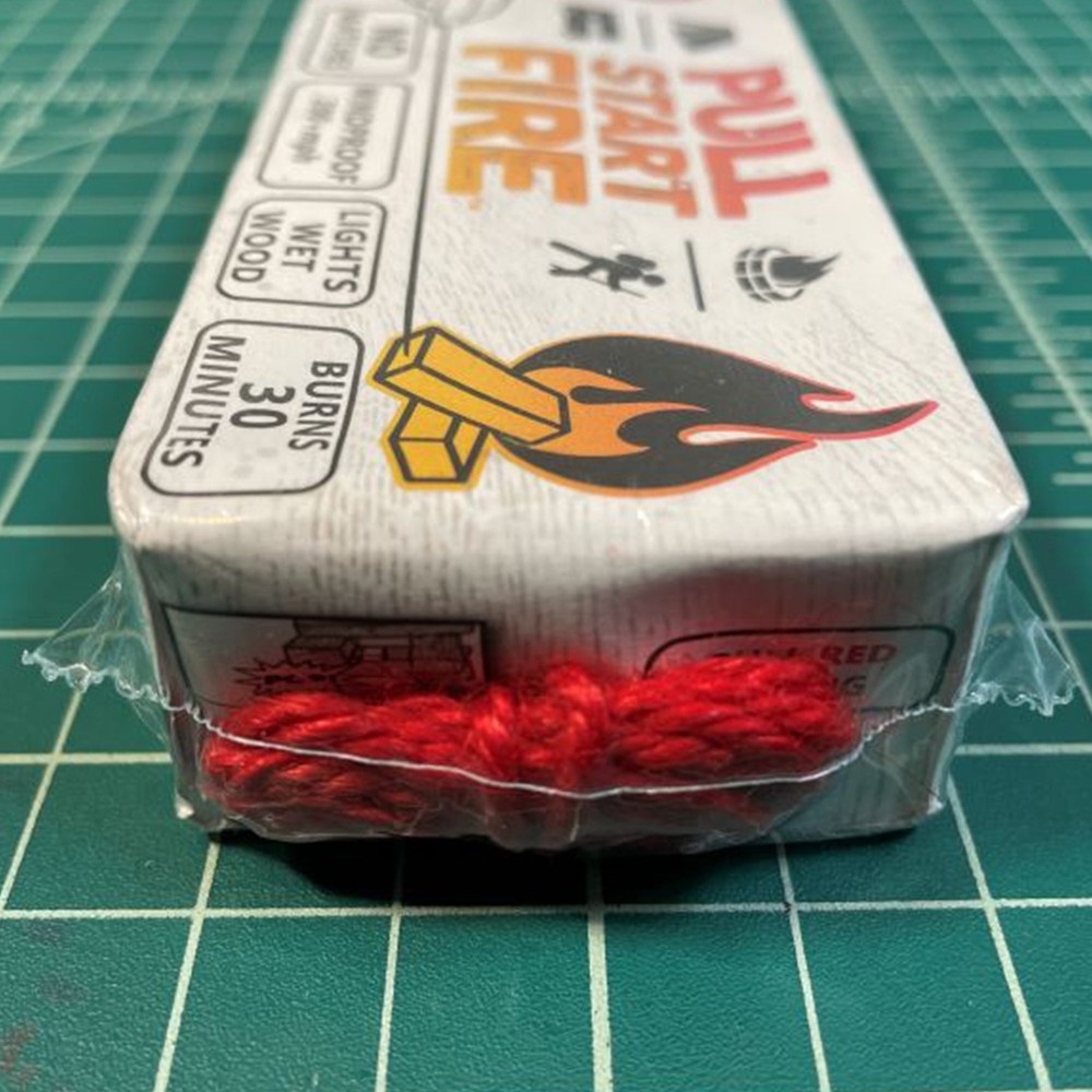 Pull Start Fire Pull String Easy To Use Fire Starter Campfire Survival Gear