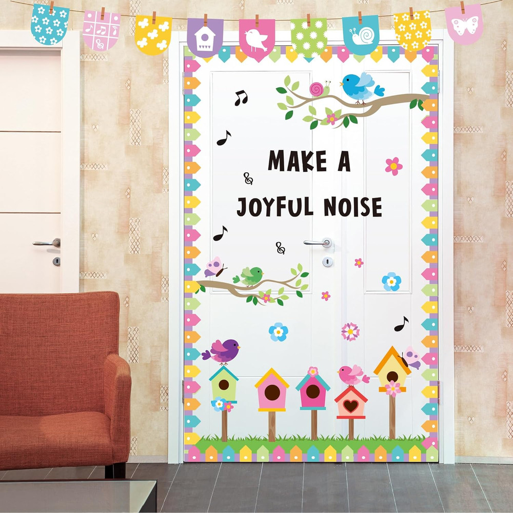 Spring Bulletin Board Decorations Spring Classroom Make a Joyful Noise Spring Bu