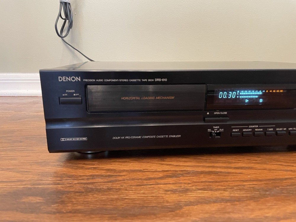 Denon DRS-610 Precision Audio Component/Stereo Tape Deck NICE