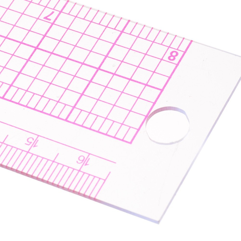 2Pcs Tailor Ruler Square Curve Ruler for Sewing and Quilting Tools