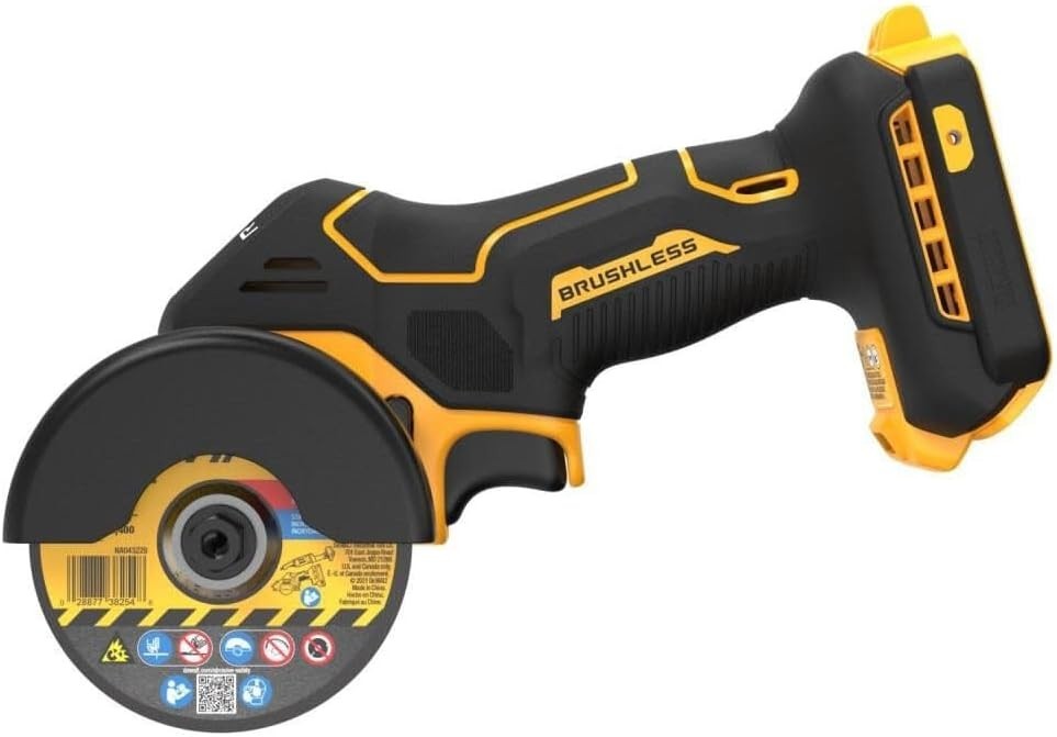 DEWALT 20V MAX XR Cut Off Tool, Brushless and Compact, Bare Tool Only (DCS438B)