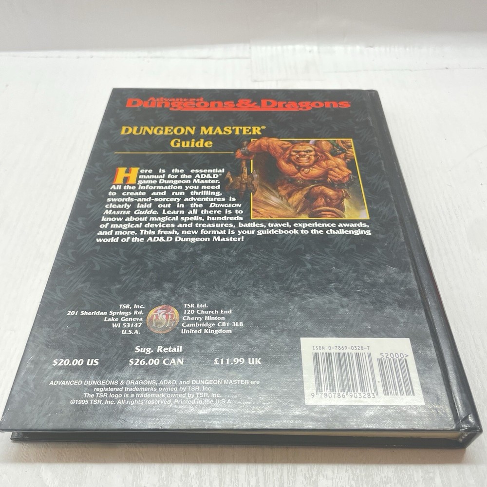 Dungeon Master's Guide 2160 Advanced Dungeons & Dragons 2e