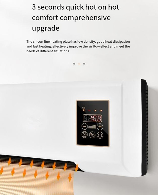 2IN1 Cooling and Heating Air Conditioner Small Wall-Mounted Air Conditioner 110V