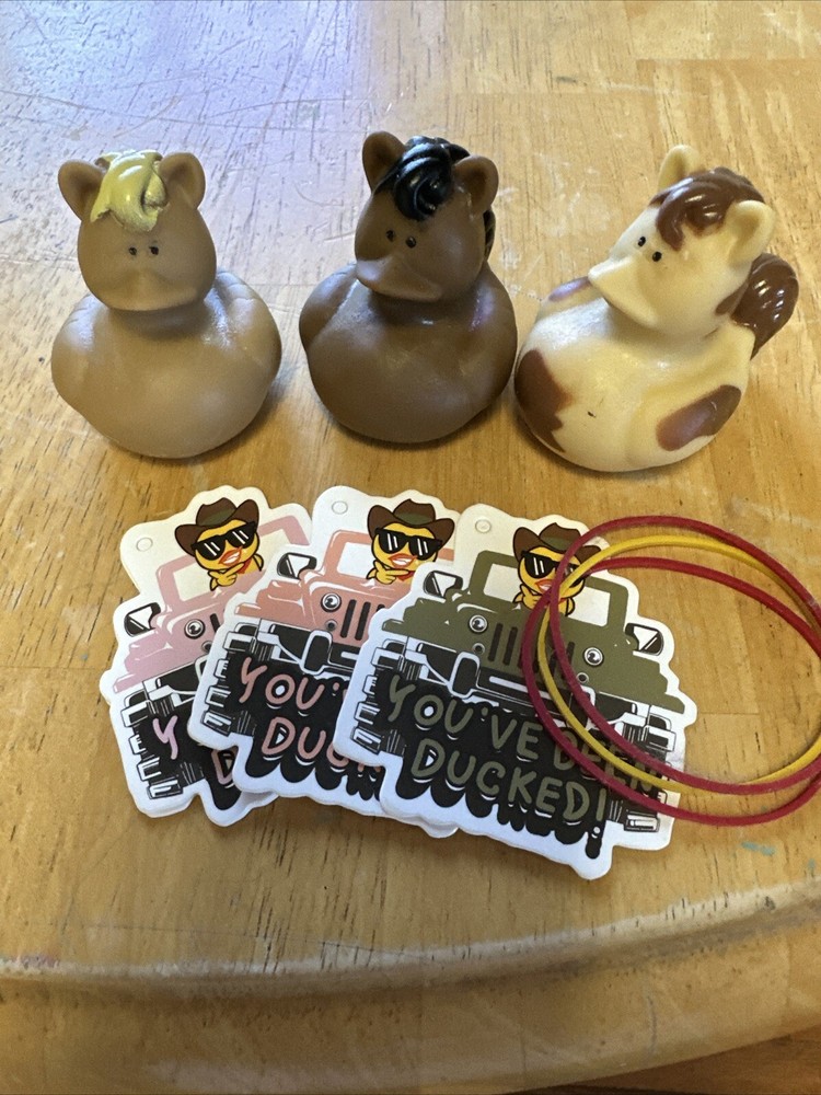 Horse Rubber Ducks