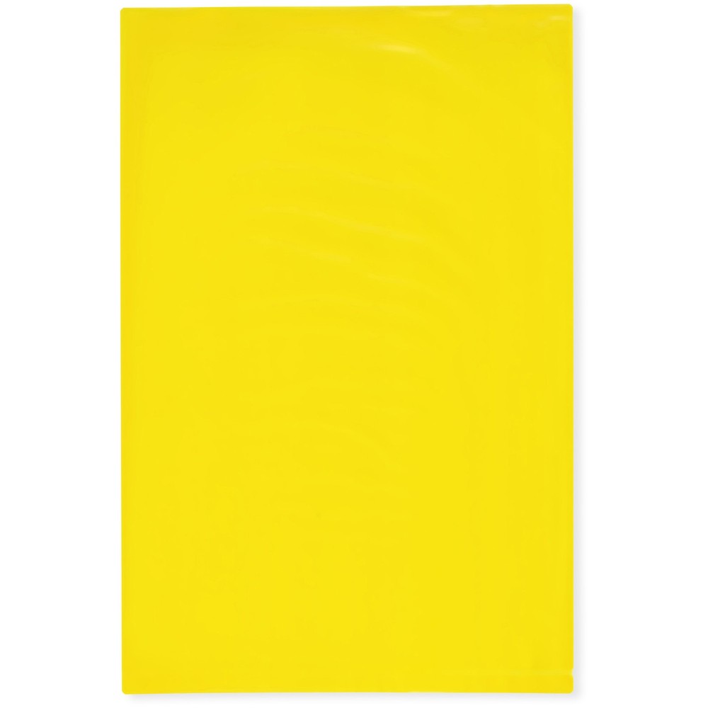 Plymor 6" x 9", Yellow 2 Mil Flat Open Plastic Poly Bags