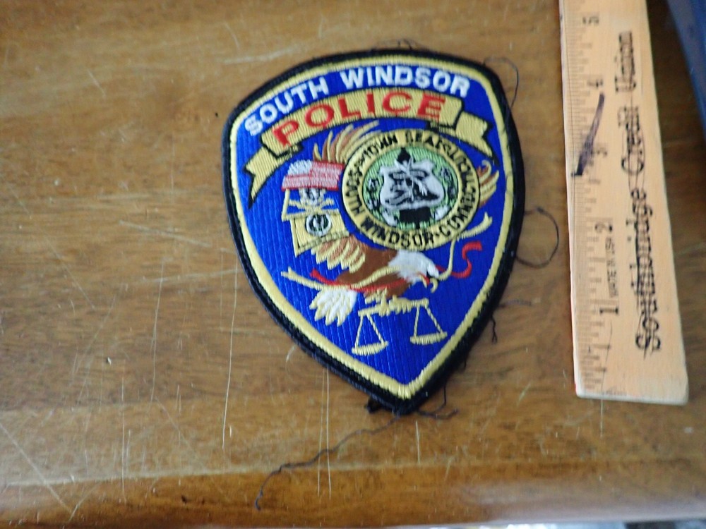 SOUTH WINDSOR CONNECTICUT VEST PATCH OBSOLETE BX SP#461