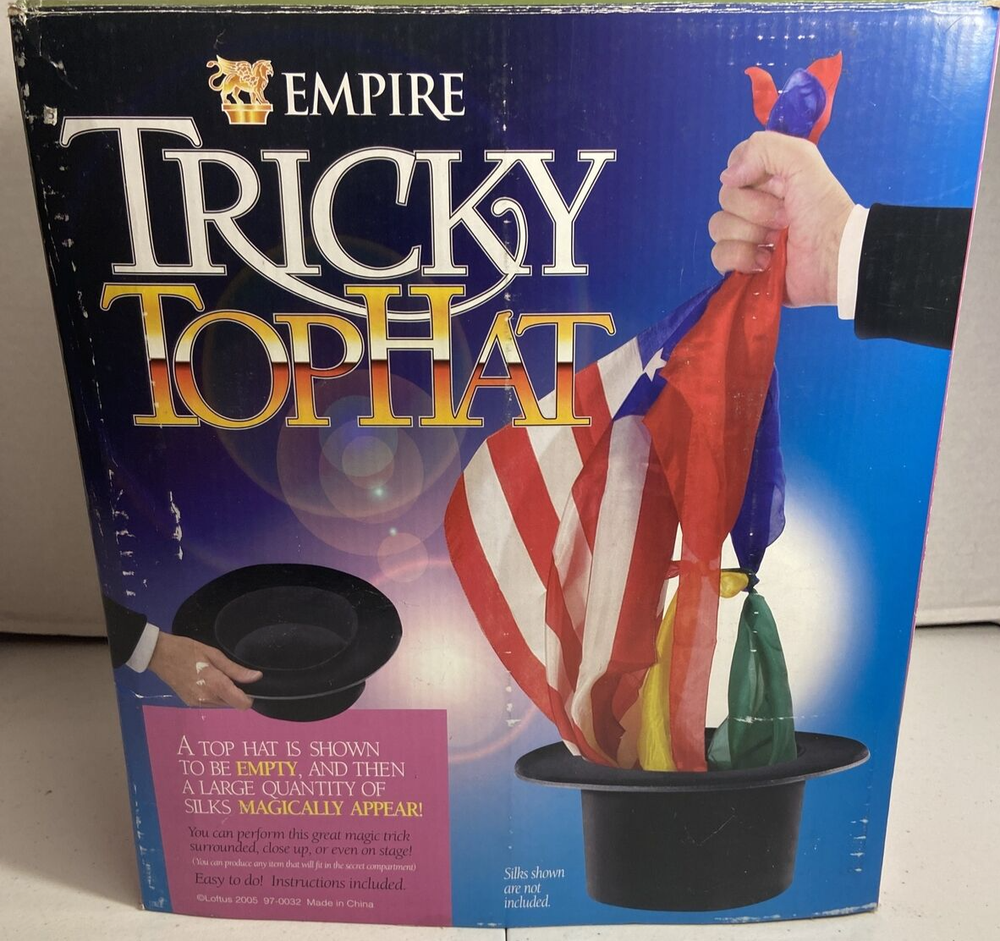 Magicians Top Hat- 2005 Tricky Top Hat by Empire