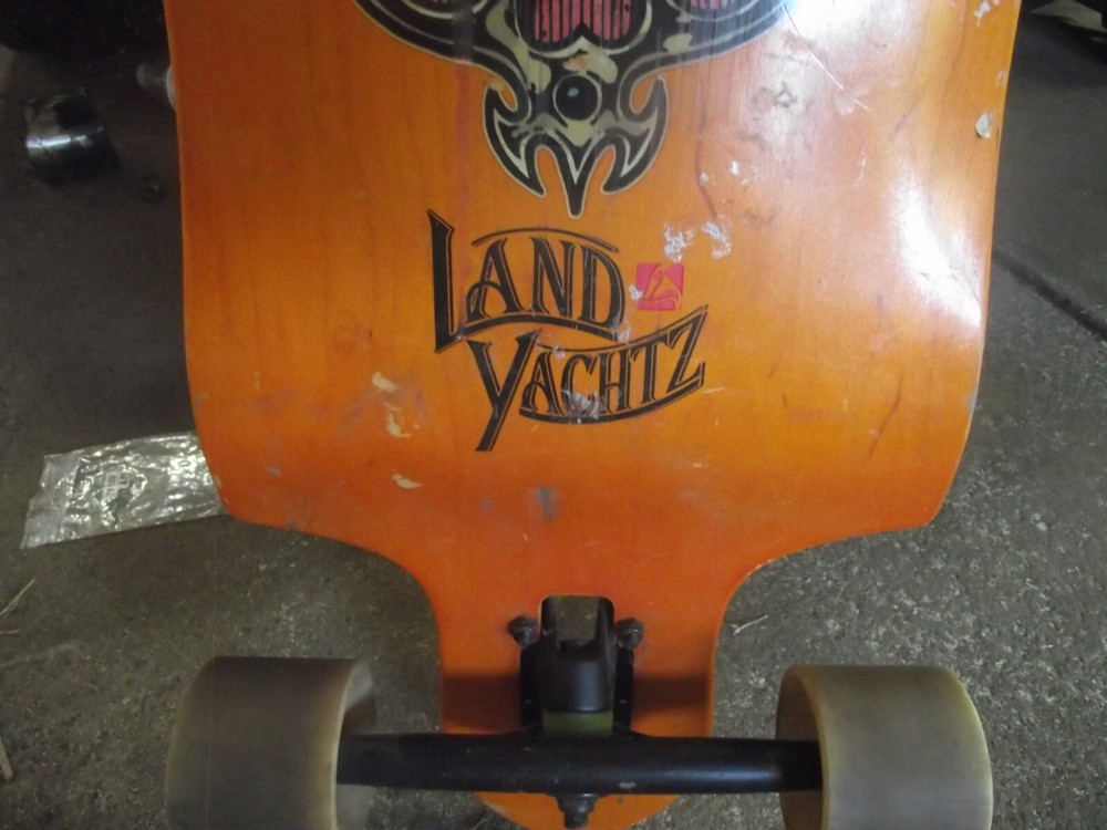 Landyatchz long board with wheels