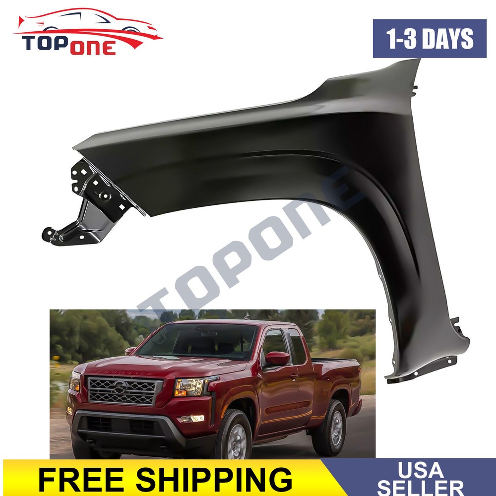 Fender Quarter Panel Front Driver Left Side Hand for Nissan Frontier 2022-2024