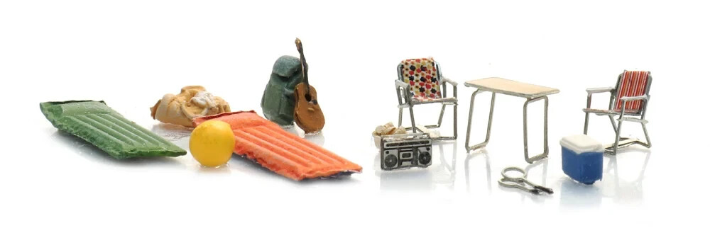 N Scale Accessories - 316.122 - Camping gear