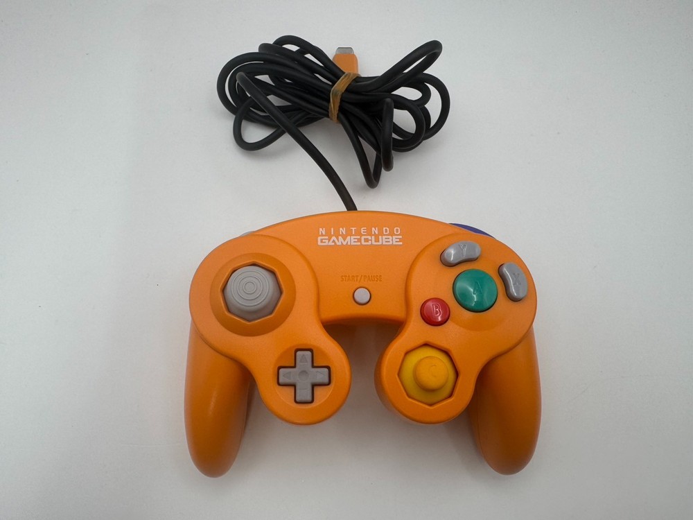 Nintendo GameCube Controller  Orange DOL-003 Wired Controller Japan