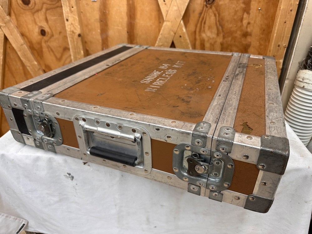 Unbranded 1U ATA Single Space Wireless Microphone Rack Case