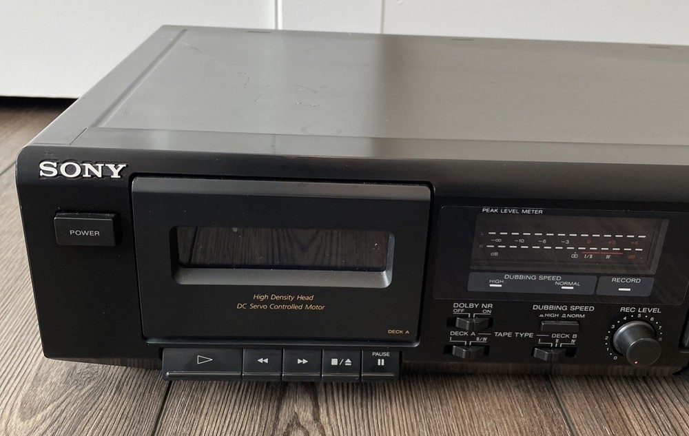 Sony Stereo Cassette Deck TC-WE305 Dual **READ**