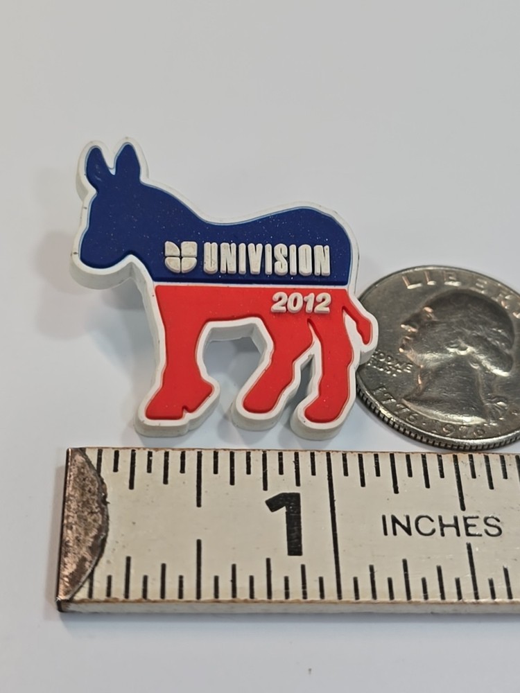 Univision Democrat 2012 Lapel Pin