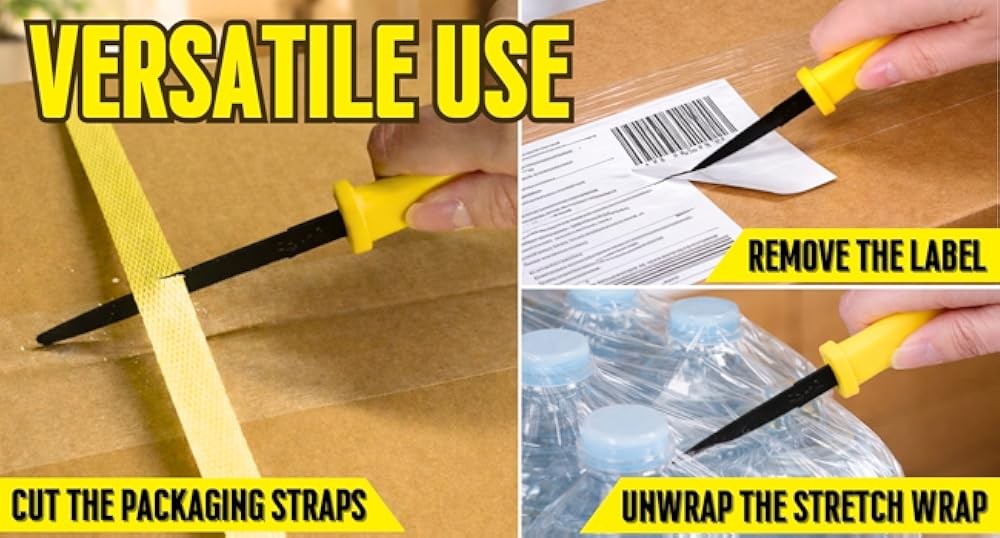 Cardboard Cutter with Sheath, Safe Box Opener/Box Cutter Tool