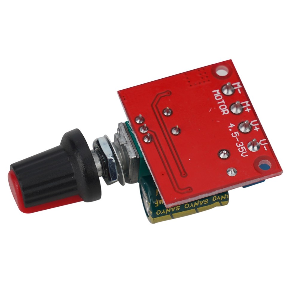 Adjustable DC Motor Speed Controller Module for 12V Motors High Power Output