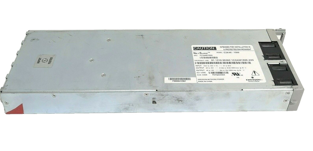 Emerson C24/48-1500 NetSure Rectifier +20.5-+30V USED.