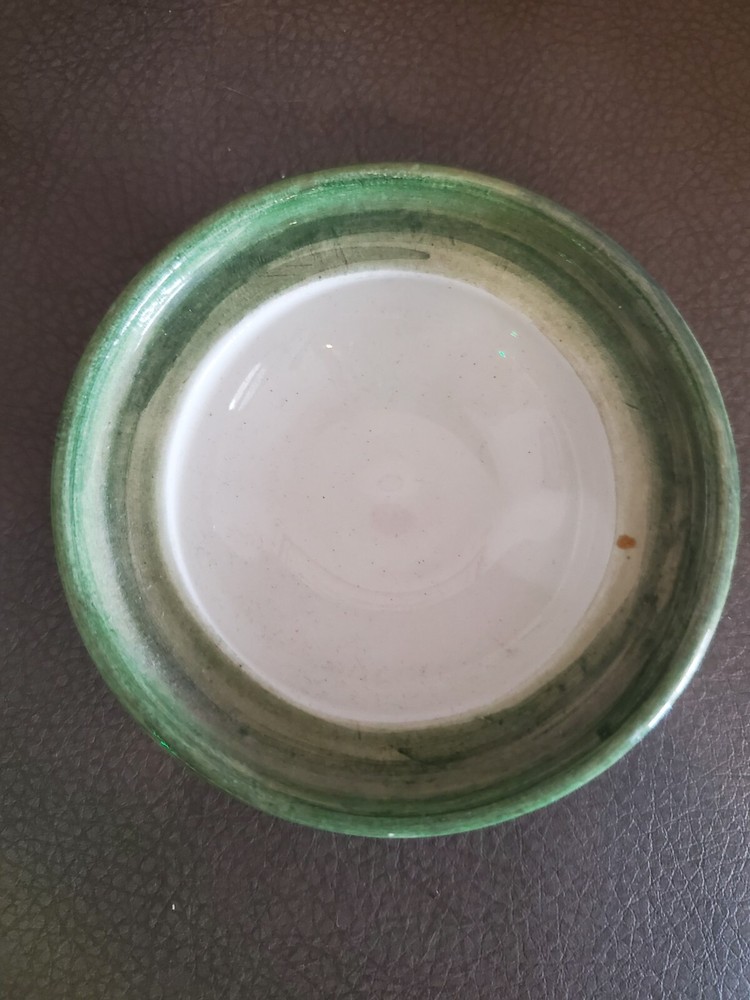 Miniature Moroccan Tagine Hand Painted Decorative Ceramic 4" Tall