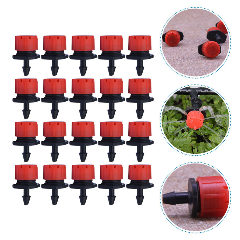 100PCS adjustable drip emitters Garden Irrigation Drippers Micro Dripper