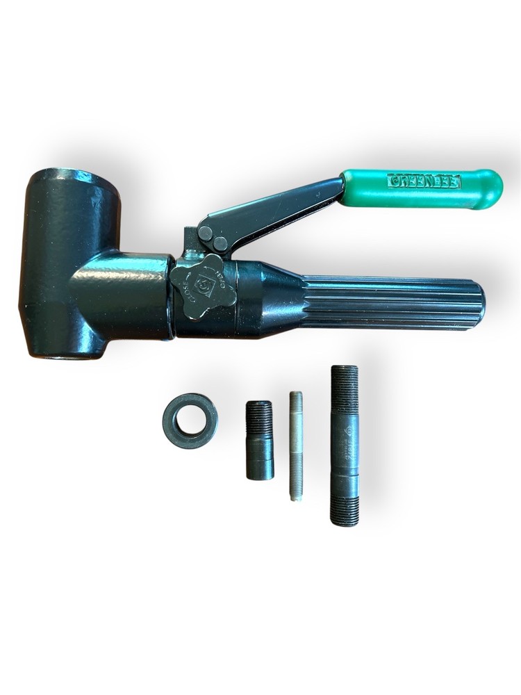 Greenlee 7904SB Compact Quick Draw 90 Hydraulic Punch Driver with Plastic Case
