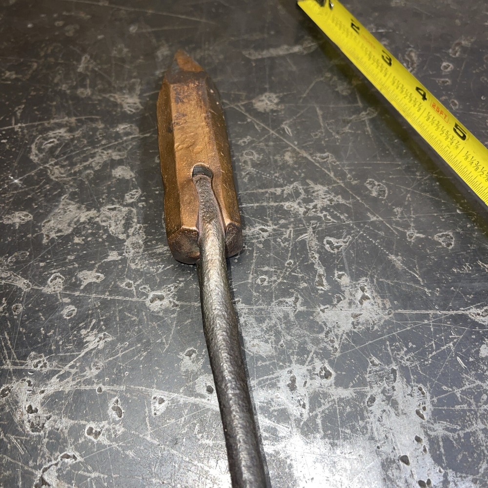 Antique Vintage Copper Tip Soldering Iron Blacksmith Tools