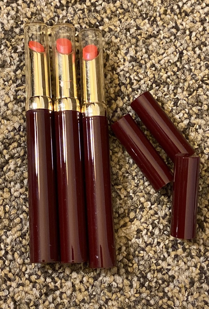 3 MAYBELLINE MOISTURE WHIP GLOSS STICK ,BARELY RED