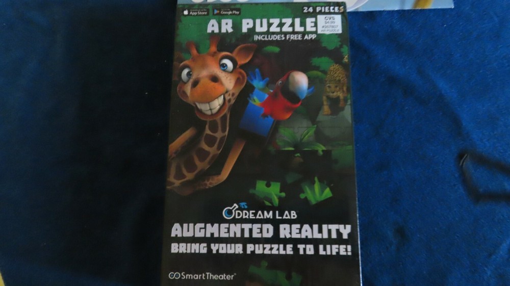 Dream Lab AR Puzzle Augmented Reality Bring Your Puzzle to Life! 24pcs