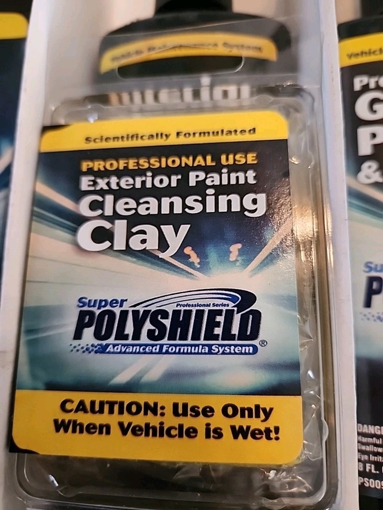 Super Polyshield Advanced Formula Car Detailing System Complete Kit New In Box