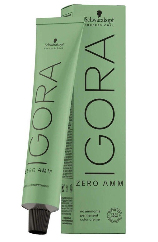 Schwarzkopf Igora Zero AMM Permanent Color #4-6 Medium Brown Chocolate, 2 oz