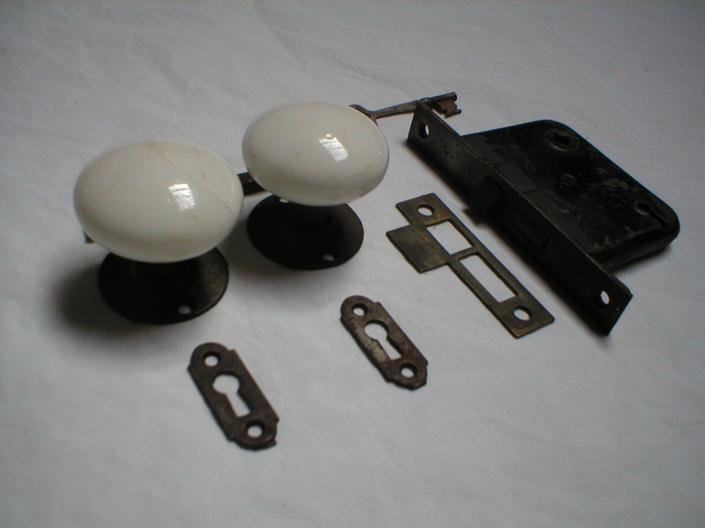 Antique Victorian Era Door Hardware
