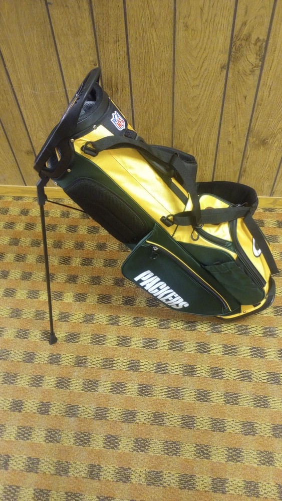 Wilson Green Bay Packer Stand Bag