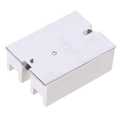 2pcs Solid State Relay Single Phase Semi-Conductor Relay Input 3-32V SSR-40DA
