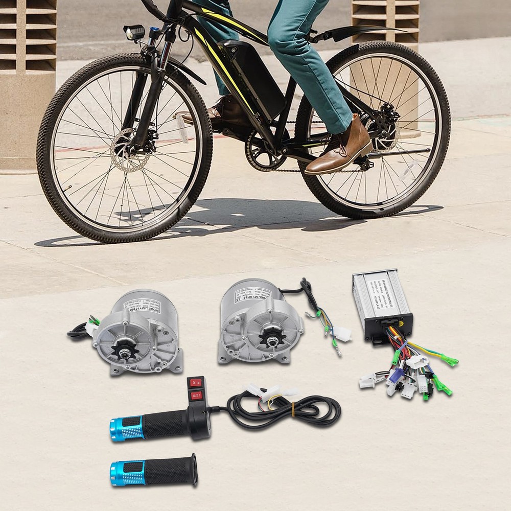 500W Electric Conversion Kit Electric Motor Controller W/ Reverse Throttle ﻿US