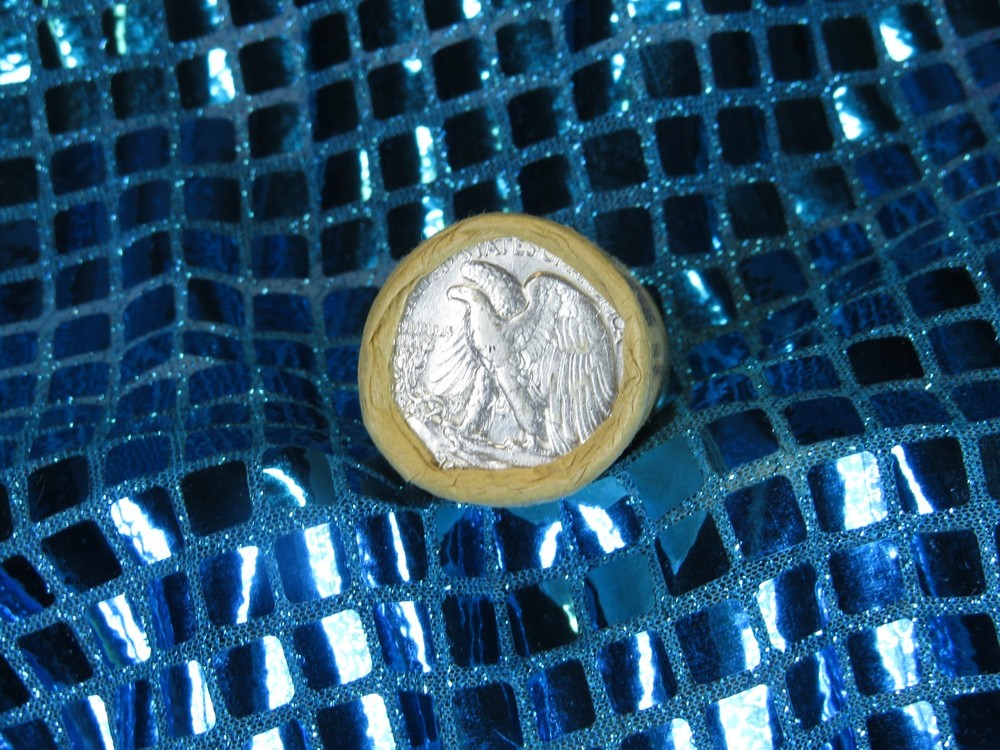 $10 ROLL HALF DOLLAR ROLL 1941 PROOF END / P END BIN HF33