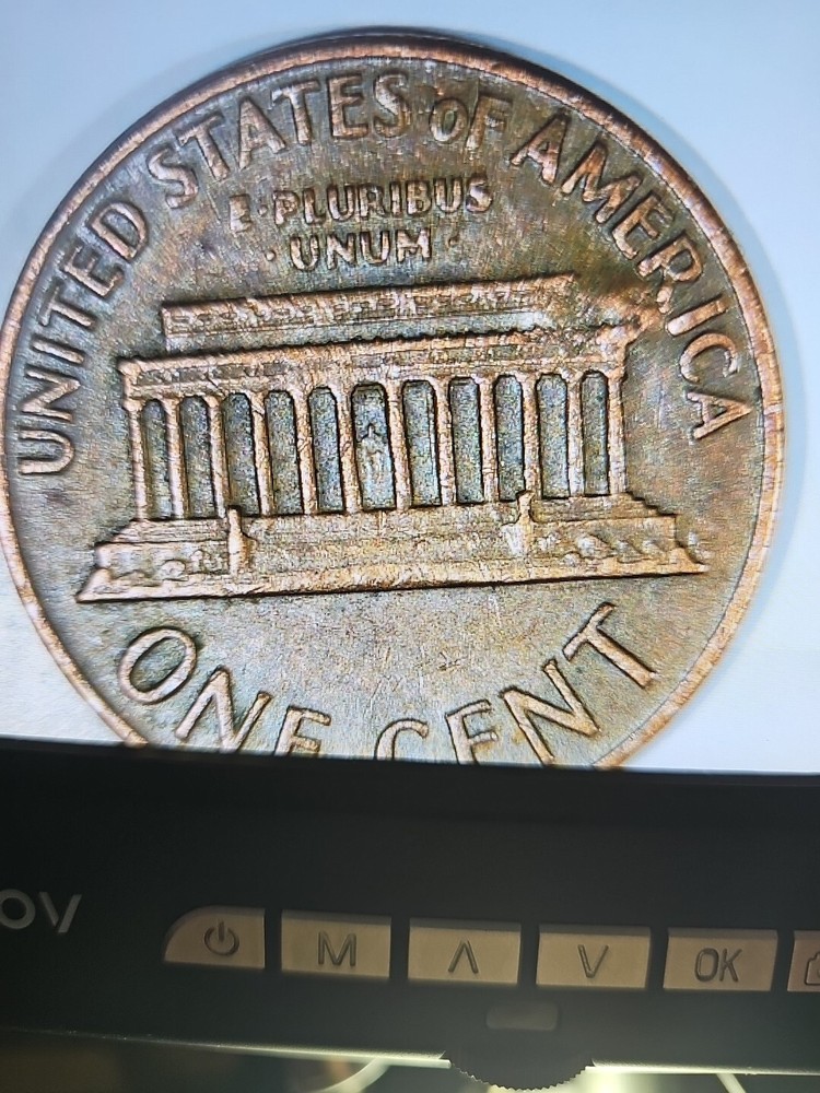 RARE 1971 “D” Lincoln Memorial Penny Error