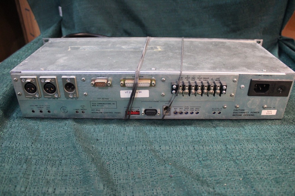 RTS Systems CS9500 Matrix Intercom System IKP-950 Intercom Control Panel