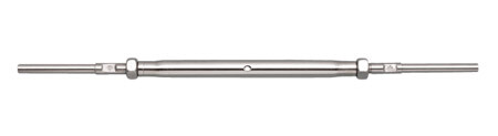 STAINLESS STUD & STUD HAND SWAGE, TURNBUCKLE 1/8" 316 SS