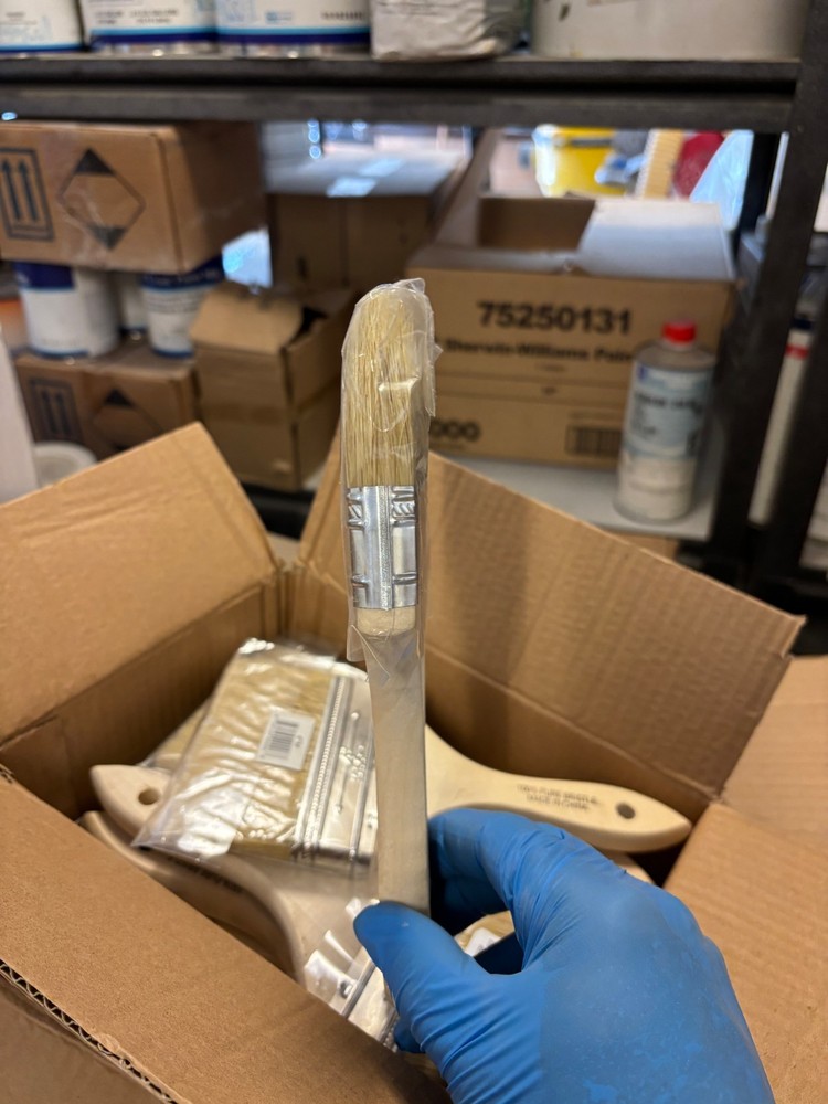 4" Double Thick Chip Brushes - Master Carton 144 brushes