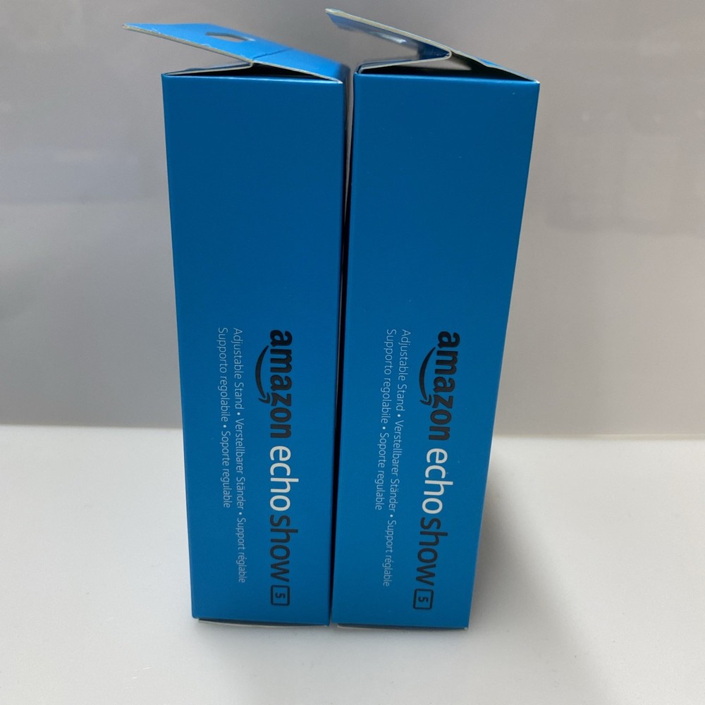 2X Echo Show 5 Adjustable Stand - Black 1 Piece Each