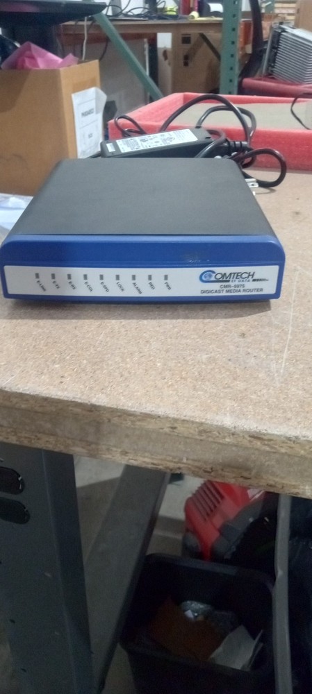 Comtech CMR-5975 EF Data DigiCast Media Router w/ Adapter