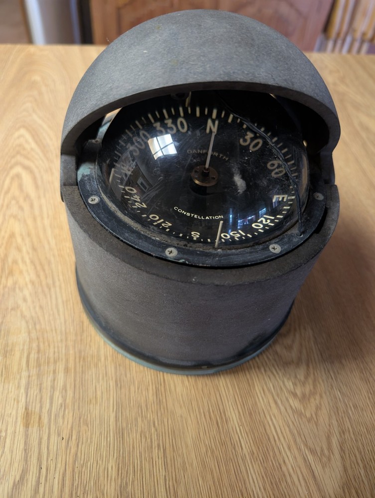 Boat Marine Compass Dashboard Flush Mount Surface Illuminated Navigation