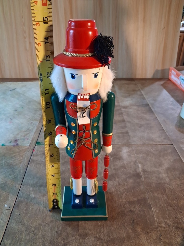 Nutcracker, German Style Wooden Christmas Decoration