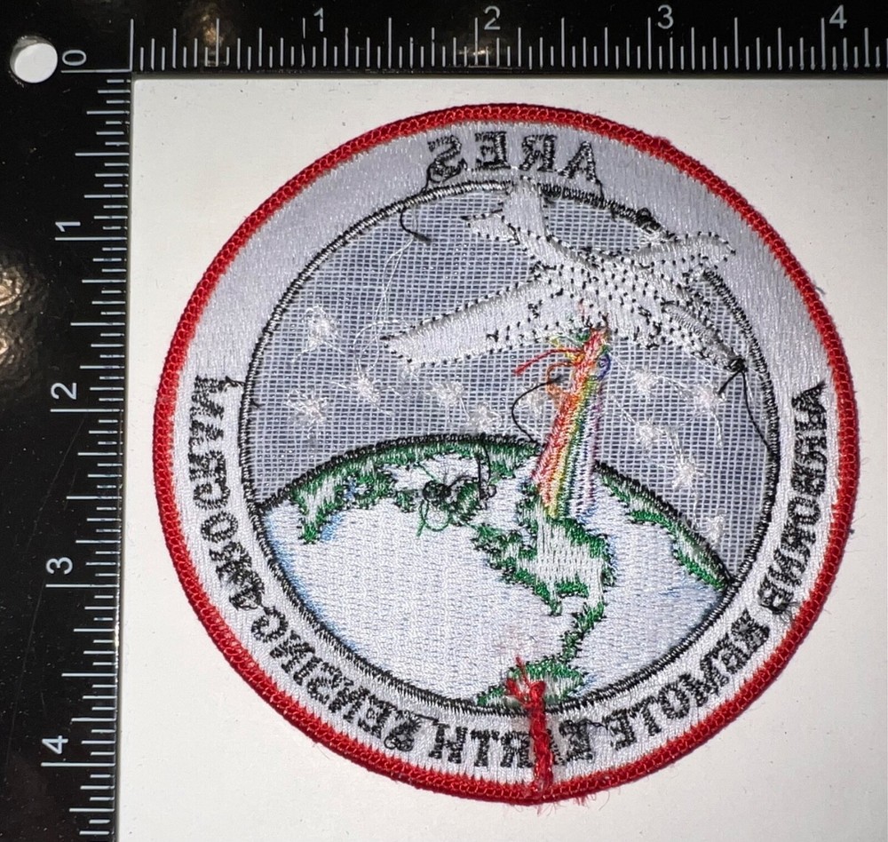 Cold War NASA ARES Airborne Remote Earth Sensing Program Patch