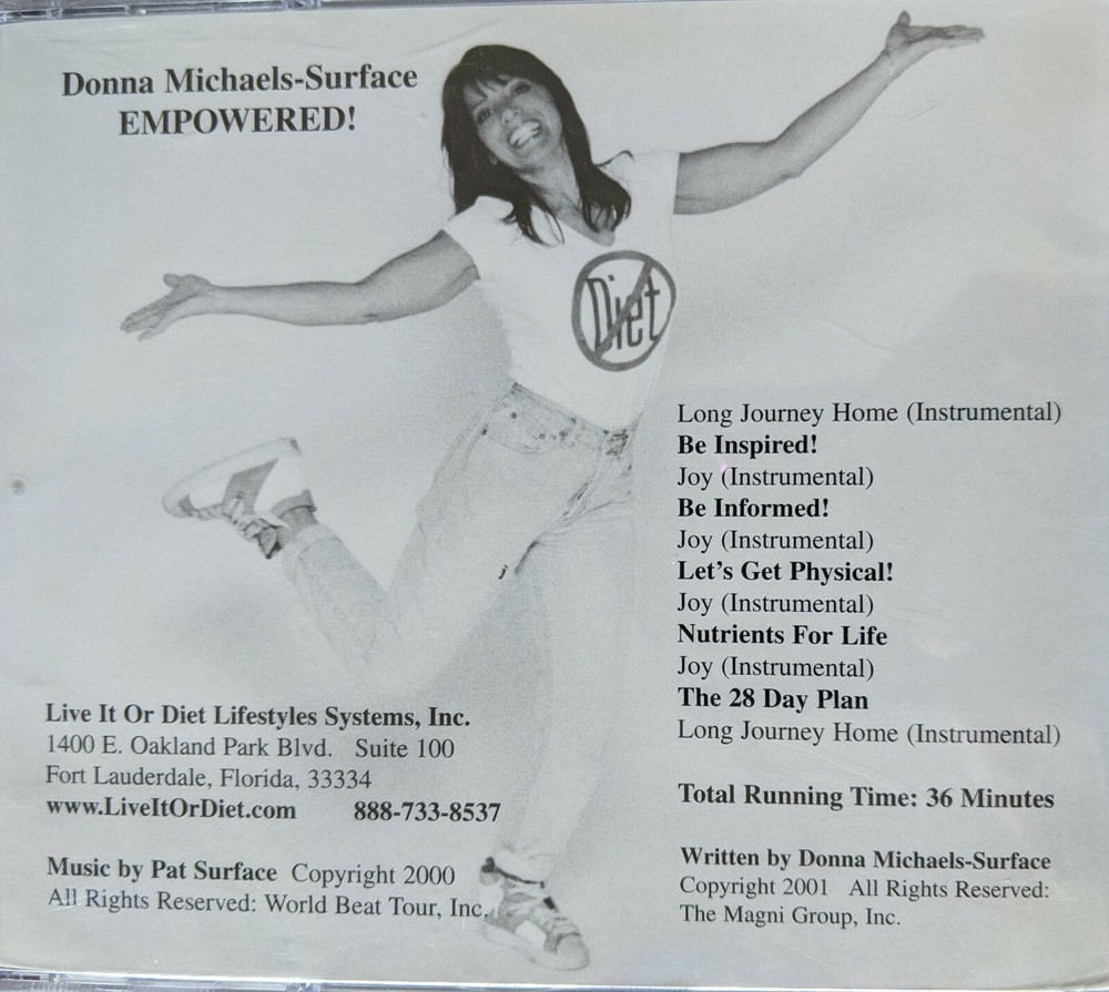 EMPOWERED! by Donna Michaels-Surface (CD)